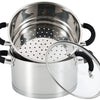 20cm 3-Tier Stainless Steel Steamer