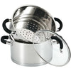 22cm 3-Tier Stainless Steel Steamer