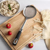 Kitchen Skimmer Stainless Steel with Soft Grip Handle