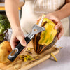 Royal Cuisine Set of 5 Stainless Steel Kitchen Gadgets Including 2 Potato Peelers 2 Cheese Graters 1 Bottle Opener-Kitchen Utensils