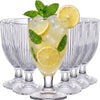 Royal Cuisine 180 ml Set of 6  Crystal Clear Drinking  Glasses