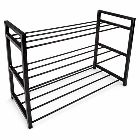 Royal Cuisine 3 Tier Shoe Rack – Metal Shoe Storage Organiser