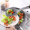 Royal Cuisine Set of 7 Stainless Steel Nylon Silicone Coated Kitchen Spoons