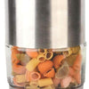 Premium Glass Jar Canister with Stainless Steel Lid–Best Airtight Seal Storage