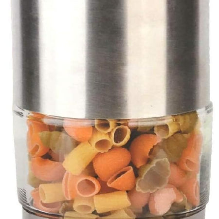 Premium Glass Jar Canister with Stainless Steel Lid–Best Airtight Seal Storage