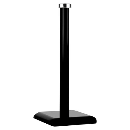 Royal Cuisine Black Mug Tree & Kitchen Roll Holder – 6 Cup Stand