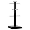 Royal Cuisine Black Mug Tree & Kitchen Roll Holder – 6 Cup Stand