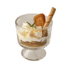 Striped Dessert Bowls – Pack of 6 | Stylish Serving Bowls for Ice Cream, Pudding