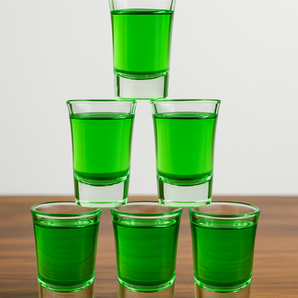 Shot Glasses Set of 6 – Classic Clear Glass – Premium– Perfect for Parties, Home