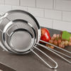 3pcs Stainless Steel Tea Strainer Set – 8cm / 14cm / 20cm Fine Mesh Sieve Filter