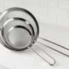 3pcs Stainless Steel Tea Strainer Set – 8cm / 14cm / 20cm Fine Mesh Sieve Filter