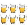 Royal Cuisine Glass Coffee Cups Set of 6, 295ml