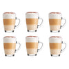 Royal Cuisine Glass Coffee Cups Set of 6, 295ml