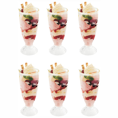 Royal Cuisine 360ml Milkshake & Sundae Glasses – Set of 2, 4 or 6