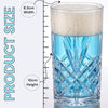 Royal Cuisine Highball Drinking Glasses Set – 300ml & 370ml