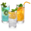 Royal Cuisine Crystal Melodia Highball Glasses – Set of 6