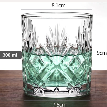 Royal Cuisine Highball Drinking Glasses Set – 300ml & 370ml