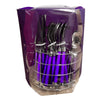 24PCS CUTLERY SET ON STAND- PURPLE