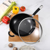Royal Cuisine 28cm Stainless Steel Wok Pan