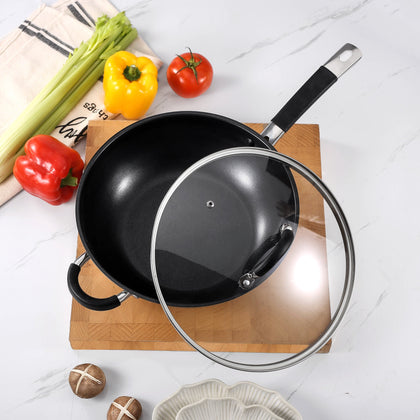 Royal Cuisine 28cm Stainless Steel Wok Pan