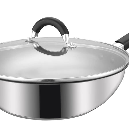 Royal Cuisine 28cm Stainless Steel Wok Pan