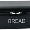 Stainless Steel 4pc Bread Bin Set Kitchen Tea Sugar Coffee Jar Bin Canister