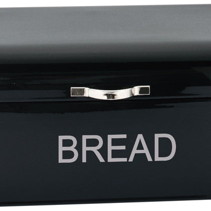 Stainless Steel 4pc Bread Bin Set Kitchen Tea Sugar Coffee Jar Bin Canister