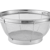 Premium Stainless Steel Colander with Loop Handles–Professional Kitchen Strainer