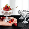 Royal Cuisine Diamond-Cut Glass Dessert Bowls