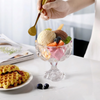 Royal Cuisine Diamond-Cut Glass Dessert Bowls