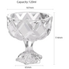 Royal Cuisine Diamond-Cut Glass Dessert Bowls