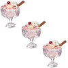 Royal Cuisine Diamond-Cut Glass Dessert Bowls