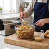 Royal Cuisine Stainless Steel Chip Pan Basket | 19cm & 21cm
