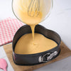 Royal Cuisine 24cm Heart Cake Tin – Non-Stick Springform Cake Tin, Carbon Steel Baking Mould