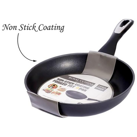 Royal Cuisine Non Stick Frying Pan – Forged Aluminium, 20cm, 24cm & 28cm