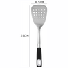 Royal Cuisine Stainless Steel Slotted Turner with Comfort Grip Handle