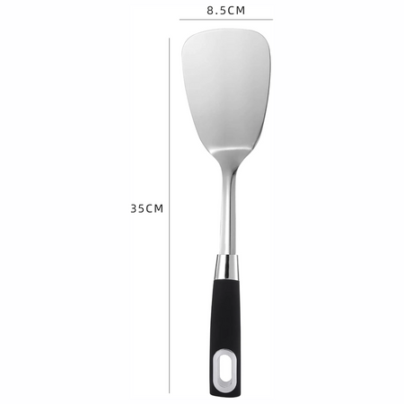Royal Cuisine Stainless Steel Solid Turner Spatula