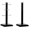 Royal Cuisine Black Mug Tree & Kitchen Roll Holder – 6 Cup Stand