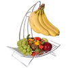 Royal Cuisine Chrome Wire Fruit Basket with Banana Hanger