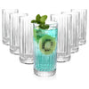 Royal Cuisine Crystal Melodia Highball Glasses – Set of 6