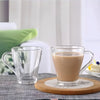 Royal Cuisine Glass Coffee & Tea Cups – Set of 6, 260ml