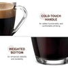 Royal Cuisine Glass Coffee Cups Set of 6, 295ml