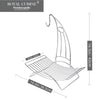 Royal Cuisine Chrome Wire Fruit Basket with Banana Hanger