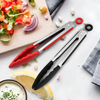 Royal Cuisine Silicone Kitchen Tongs for Cooking & BBQ