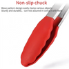 Royal Cuisine Silicone Kitchen Tongs for Cooking & BBQ