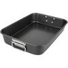 Royal Cuisine Deep Roasting Tin – Non Stick Carbon Steel Roasting Tray