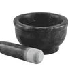 Marble Mortar and Pestle Set– Spice & Herb Crusher, Grinder, Smasher| Heavy Duty