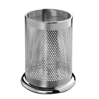 Stainless Steel Utensils Holder – Kitchen Organizer for Spoons, Forks, Knives