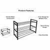 Royal Cuisine 3 Tier Shoe Rack – Metal Shoe Storage Organiser