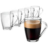 Royal Cuisine Glass Coffee Cups Set of 6, 295ml